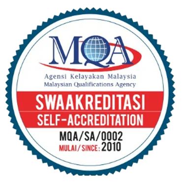 MQA Self-Accreditation badge (MQA/SA/0002, since 2010)